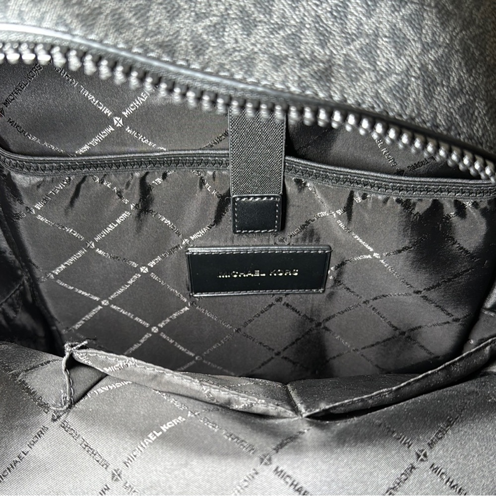 Michael Kors Black Backpack - Picture 3 of 6